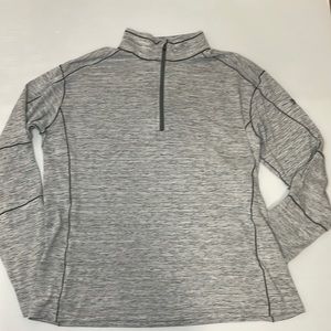 Kuhl Alloy Heathered Gray 1/4 Zip Pullover Size XXL